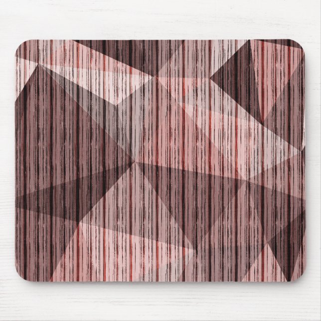 bruntexturerad polygonal musmatta (Framsidan)