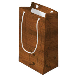 Brunträ Rustic mönster