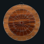 Brunvirke struktur circles darttavla<br><div class="desc">Brun och mörk brun trä,  struktur,  tryckcirkel. Minimalistisk design.</div>