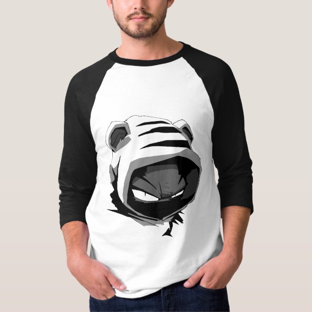 Brunzie stirrande (tända), t-shirt (Framsida)
