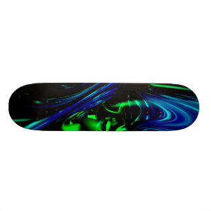 Brus i 3D Abstrakt Mini Skateboard Bräda 18,7 Cm