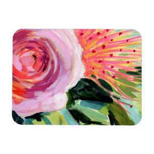 Brusch Blommigt I Magnet