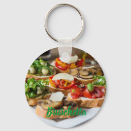 Bruschetta Antipasti med bönor och Apuula Nyckelring