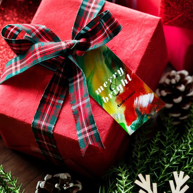 Bruschstroks Helggrund för den slutliga Abstrakten Presentetikett (Skapare uppladdad)