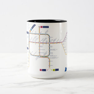Brusell tunnelbana Mugg