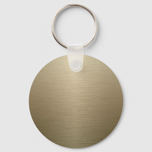 Brushed Bronze Nyckelring (Framsida)
