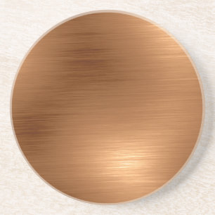 Brushed Copper-utseende Underlägg