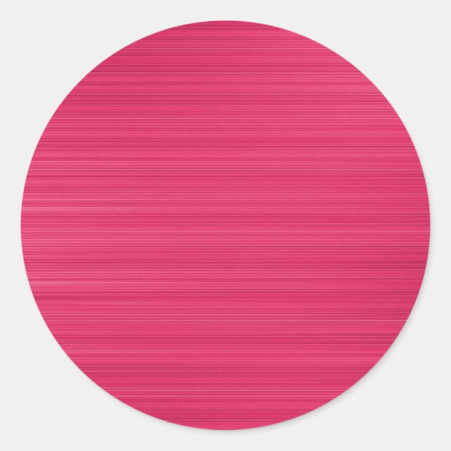 Brushed Crimson Runt Klistermärke (Framsida)