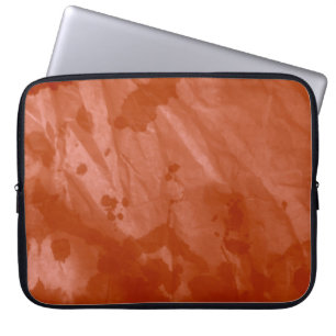 Brushed Graffiti. Tie Dye Shirt. Cream Watercolor Laptop Fodral