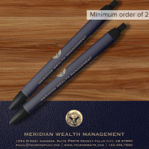 Brushed Guld Logotyp Pen