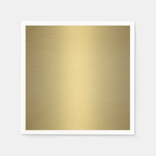 Brushed Guld Pappersservett