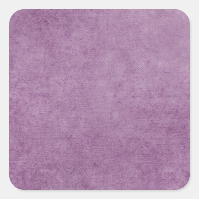 Brushed Lila BAckground Fyrkantigt Klistermärke (Framsida)