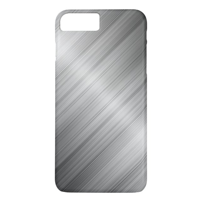 Brushed Metall Struktur Case-Mate iPhone Skal (Baksida)