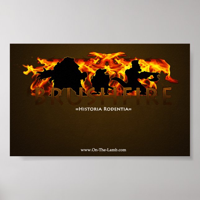 Brushfire - Historia Rodentia Poster (Framsidan)