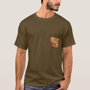 Brushfires av frihet i varar besvärad av manar tee shirt