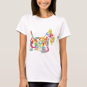 Brushfolks Scotties i en Scotty Tee Shirt
