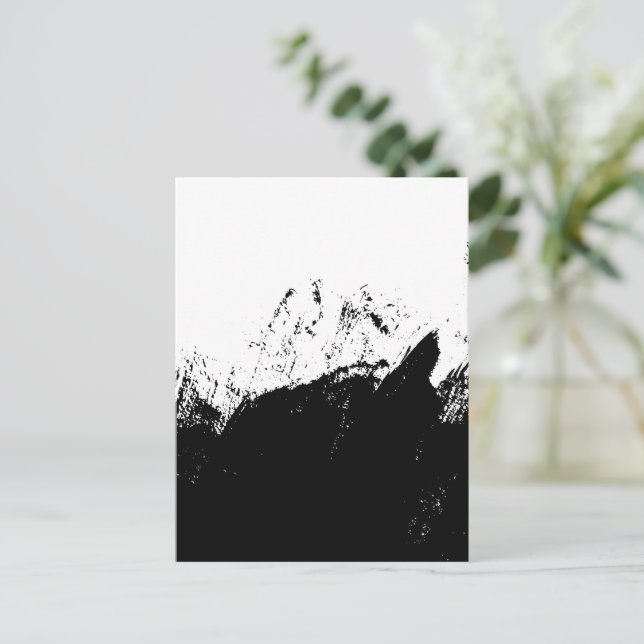 Brushstroke 10 helg vykort (Stående Fram)