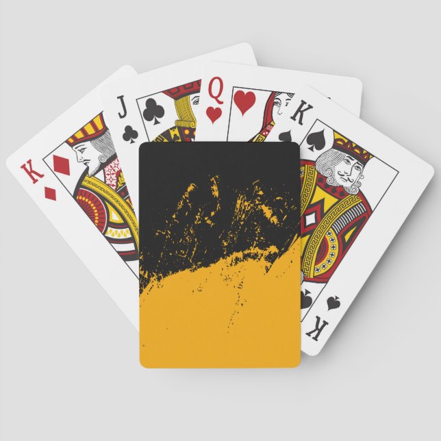 Brushstroke 3 casinokort (Baksidan)