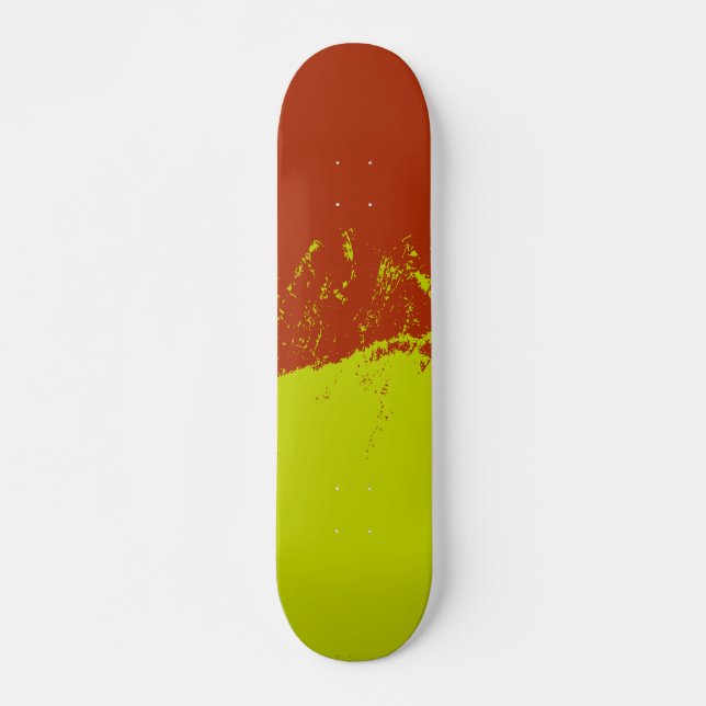 Brushstroke 6 mini skateboard bräda 18,5 cm (Framsida)