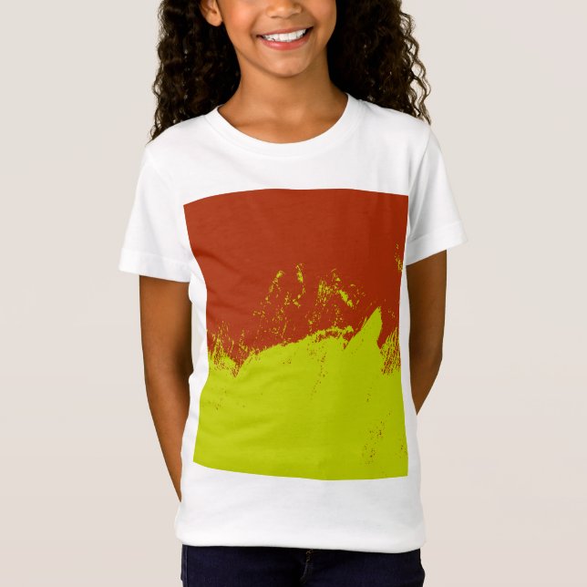 Brushstroke 6 t shirt (Framsida)