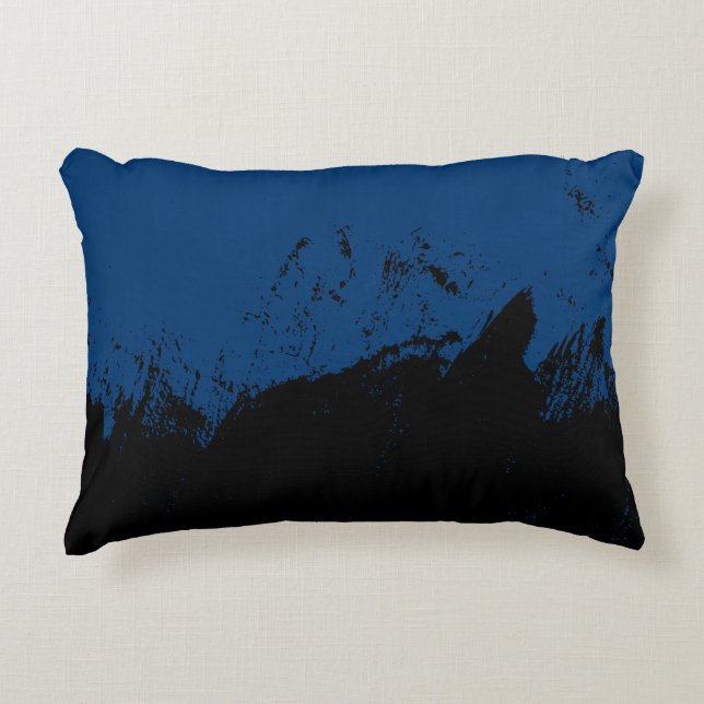 Brushstroke 8 prydnadskudde (Framsidan)