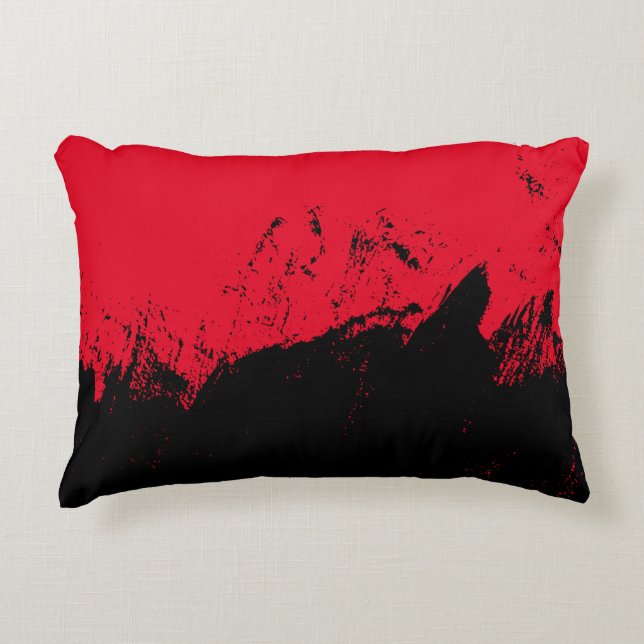 Brushstroke 9 prydnadskudde (Framsidan)