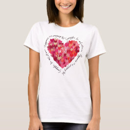 Brushstroke Heart, "Snuggles, Kärlek and Blöt Nose T Shirt