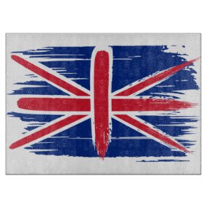 Brushstroke UK Union Jack Flagga