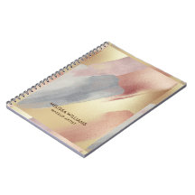 Brushstrokes i guld, koppar och grått