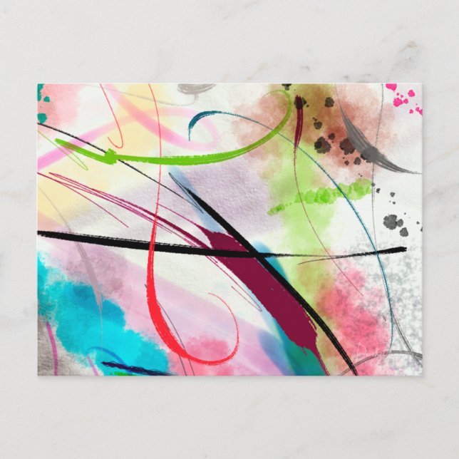 Brushworks Vykort (Framsida)