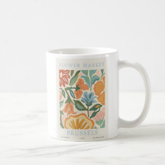 Brusmarknaden i Bryssel Kaffemugg