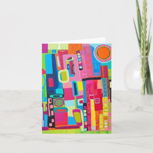 Brussamtal, tomt anteckningskort (Framsida)