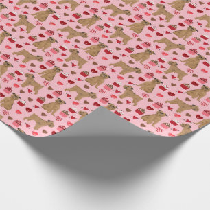 Brussel Griffon Kärlek Valentines Gift Wit Presentpapper