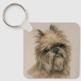 Brussel Griffon Nyckelring