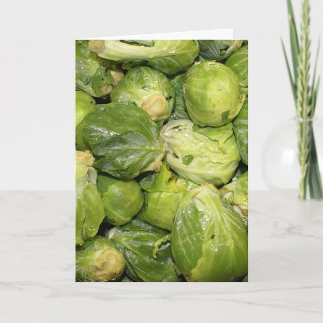 Brussel - groddar kort (Framsida)