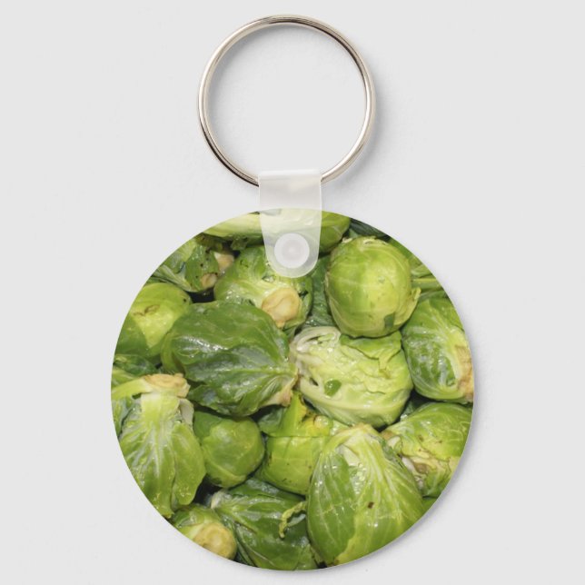 Brussel Sprouts Nyckelring (Framsida)