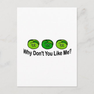 Brussel Sprouts Vykort