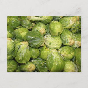 Brussel Sprouts Vykort