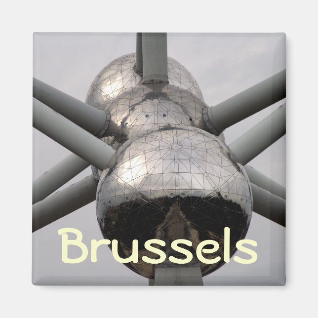 Brussels Atomium Magnet (Framsidan)