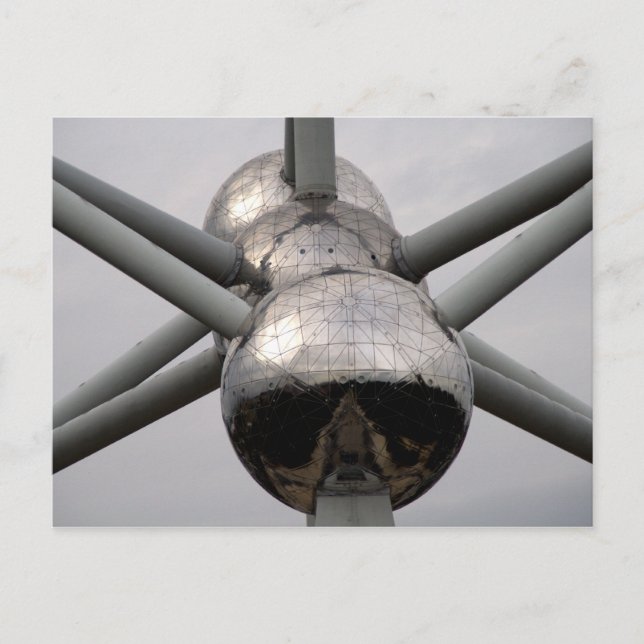 Brussels Atomium Vykort (Framsida)