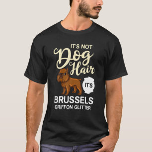 Brussels Griffon Hund Gift Puppies Owner Älskare T Shirt