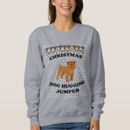Brussels Griffon hund jul Hund Kramar T Shirt