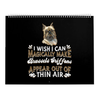 Brussels Griffon Hundar Kalender