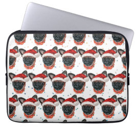 Brussels Griffon Hundras Jul Laptop Fodral