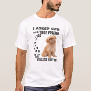 Brussels Griffon Quote Mamma, Griff Pappa, Belgium T Shirt