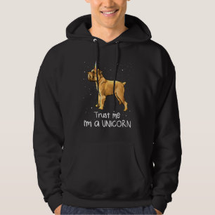 Brussels Griffon Trust Me Im A Unicorn Hund Hoodie