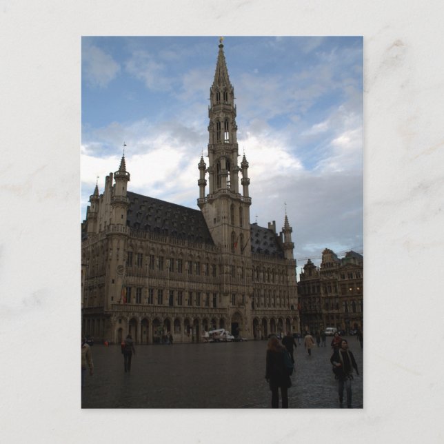 Brussels Town Hall Vykort (Framsida)