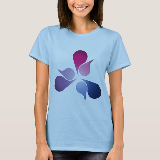BRUSTEN BISEXUELL PRIDE - .PNG TRÖJA (Framsida)