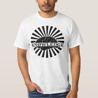 Brusten" utslagsplats för kunskap " t-shirt