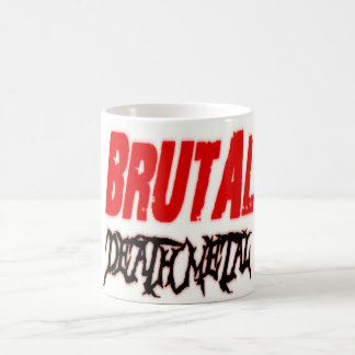Brutal dödmetall - "mugg ", kaffemugg